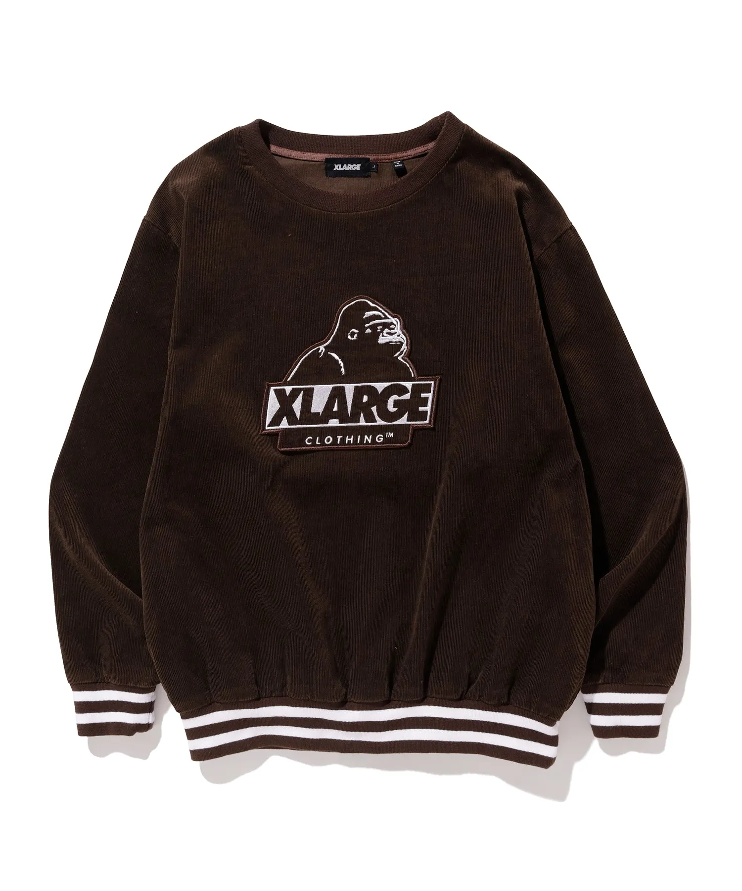 SLANTED OG CORDUROY CREWNECK