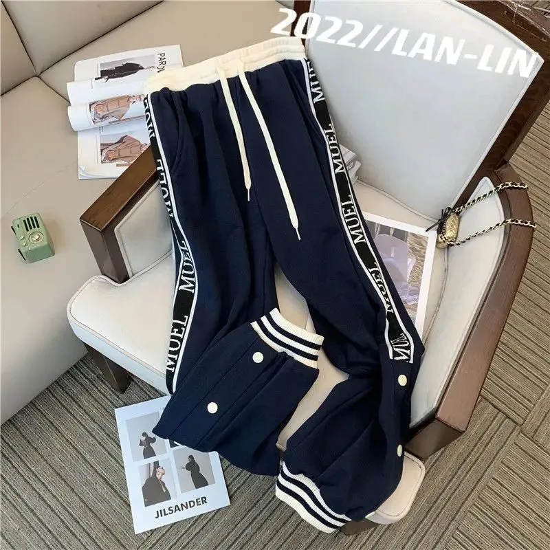 Spring Winter Women Sweater Casual Fashion Suit Plus Size Loose Sports Two-piece Suit