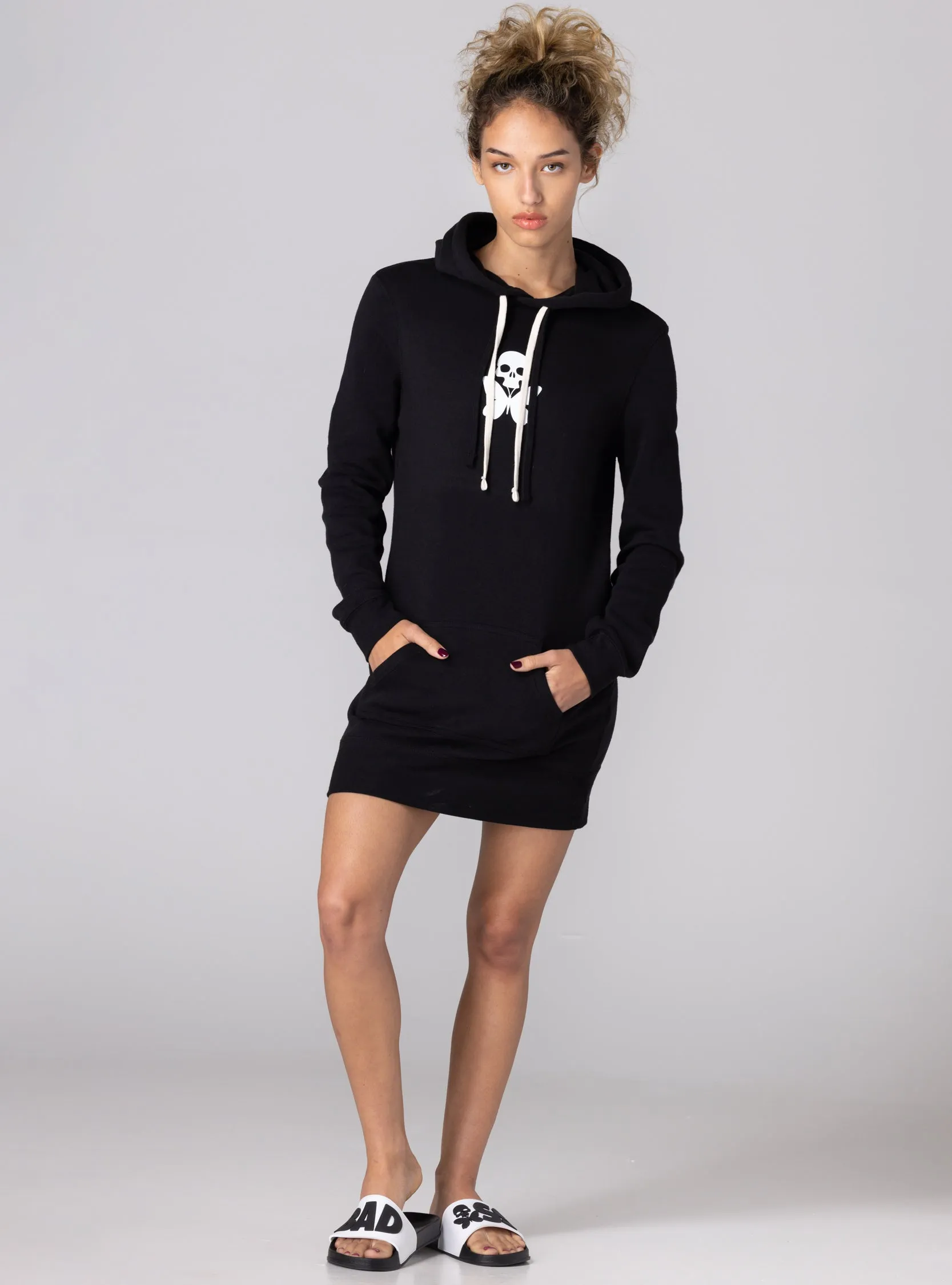 Tattoo Hoodie Sweatshirt Dress