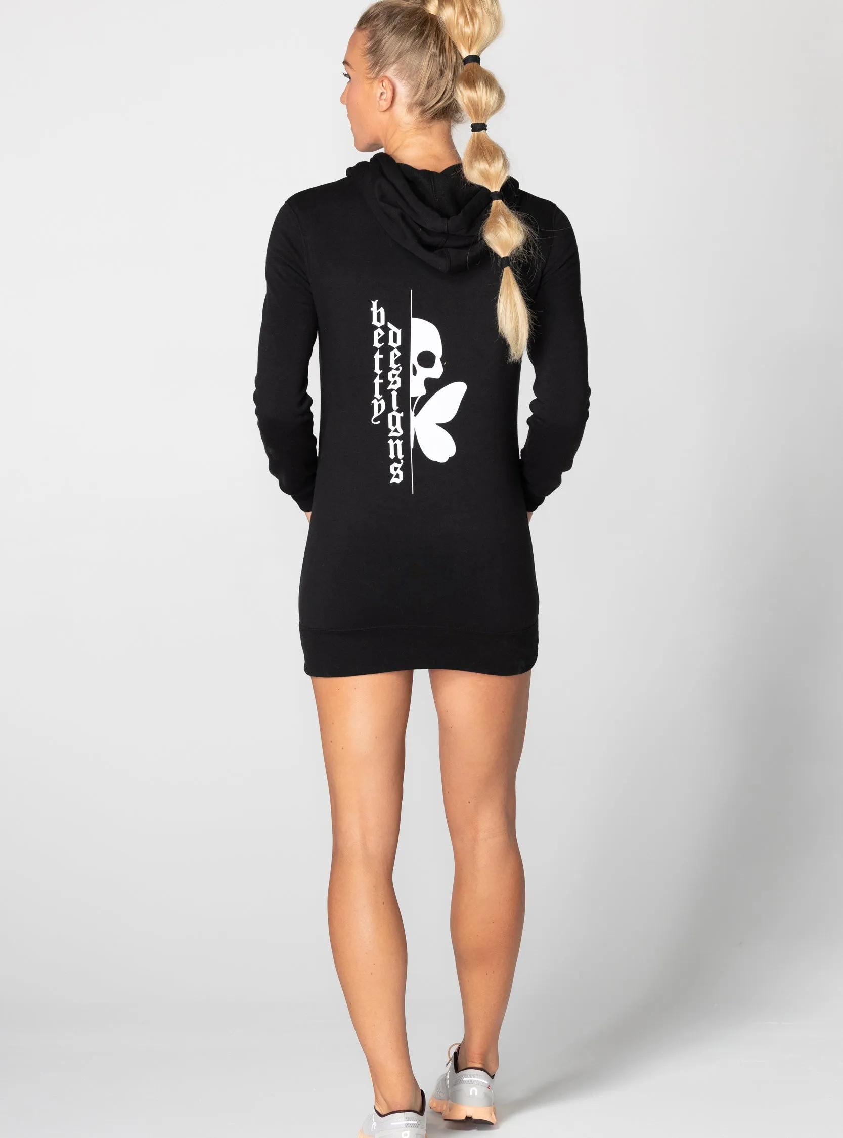 Tattoo Hoodie Sweatshirt Dress