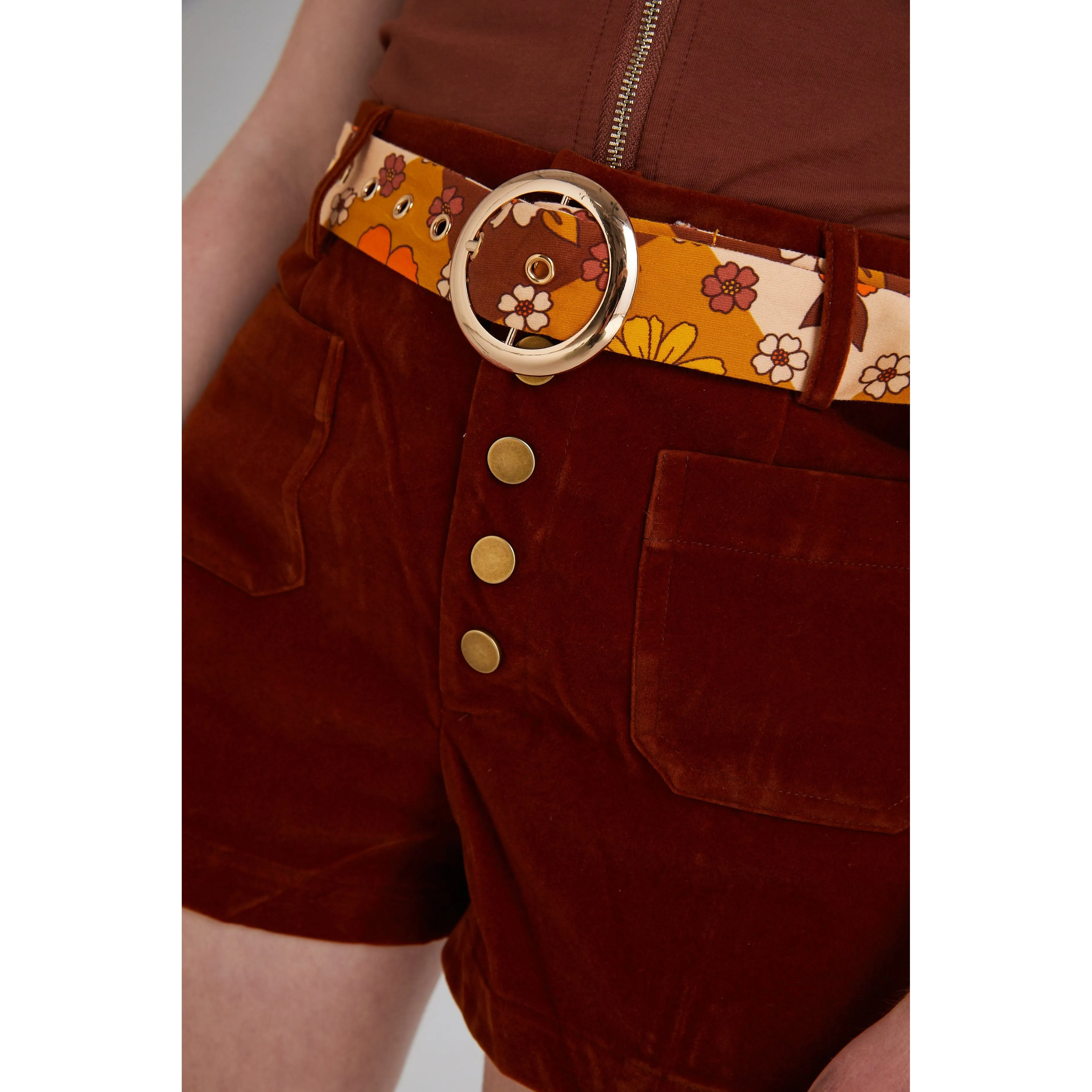 The Chain - Exclusive Moonlight Drive Velvet Ginger - Shorts