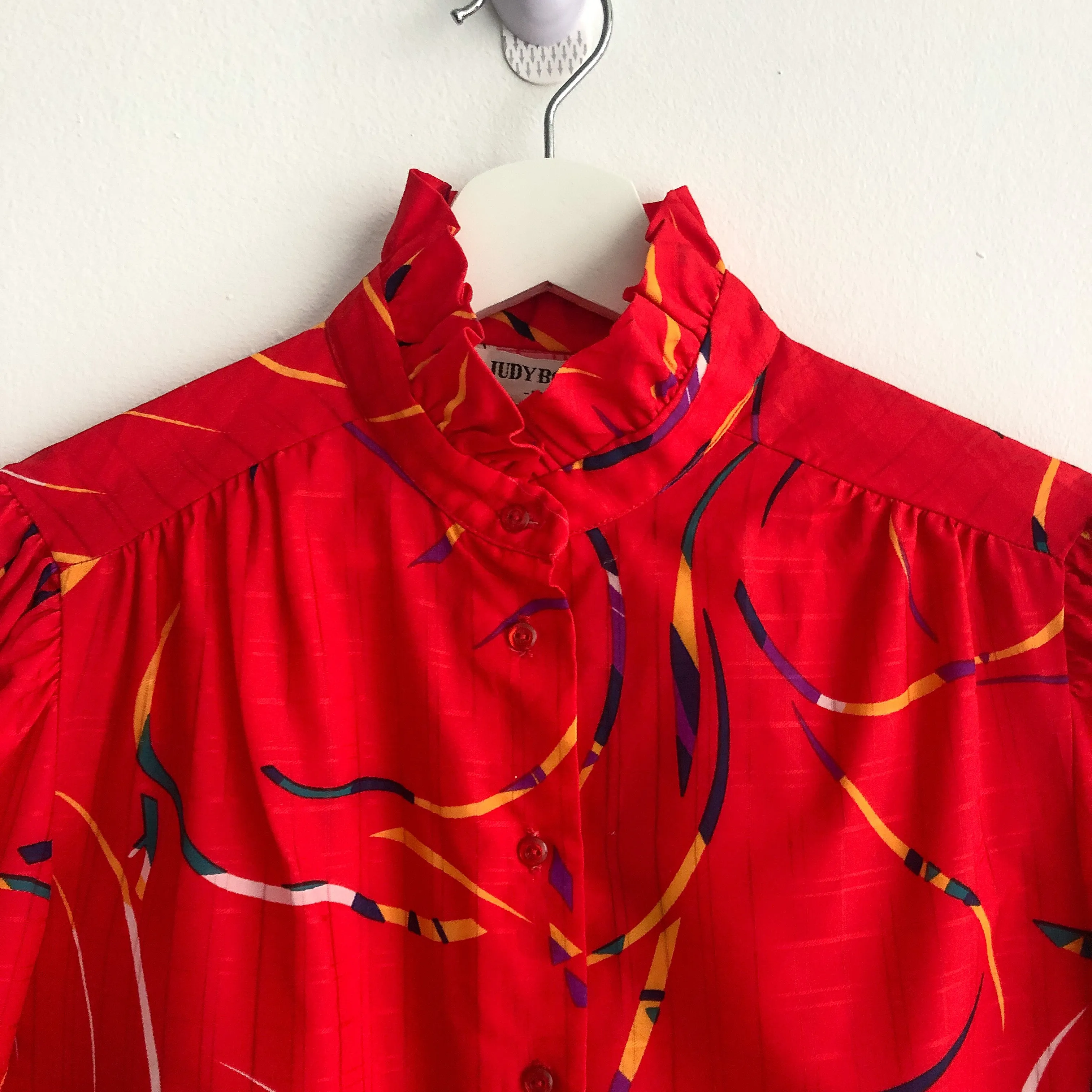 Vintage Judy Bond Button Up