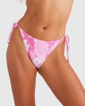 Womens Hollow Trees Tie-Side Bikini Bottoms